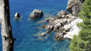 Swim in crystal-clear Mediterranean waters